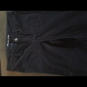 Michael Kors Black corduroy pants, flare bottom